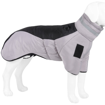 Thick Reflective Winter Dog Coat for Cold Weather Protection