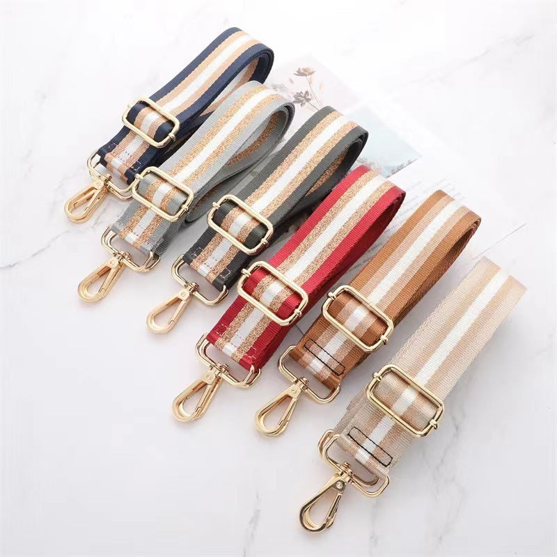 Wide And Thickened Canvas Adjustable Shoulder Strap For Cross Body Luggage