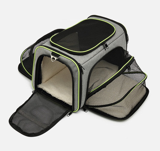 Portable One-shoulder Folding Pet Bag