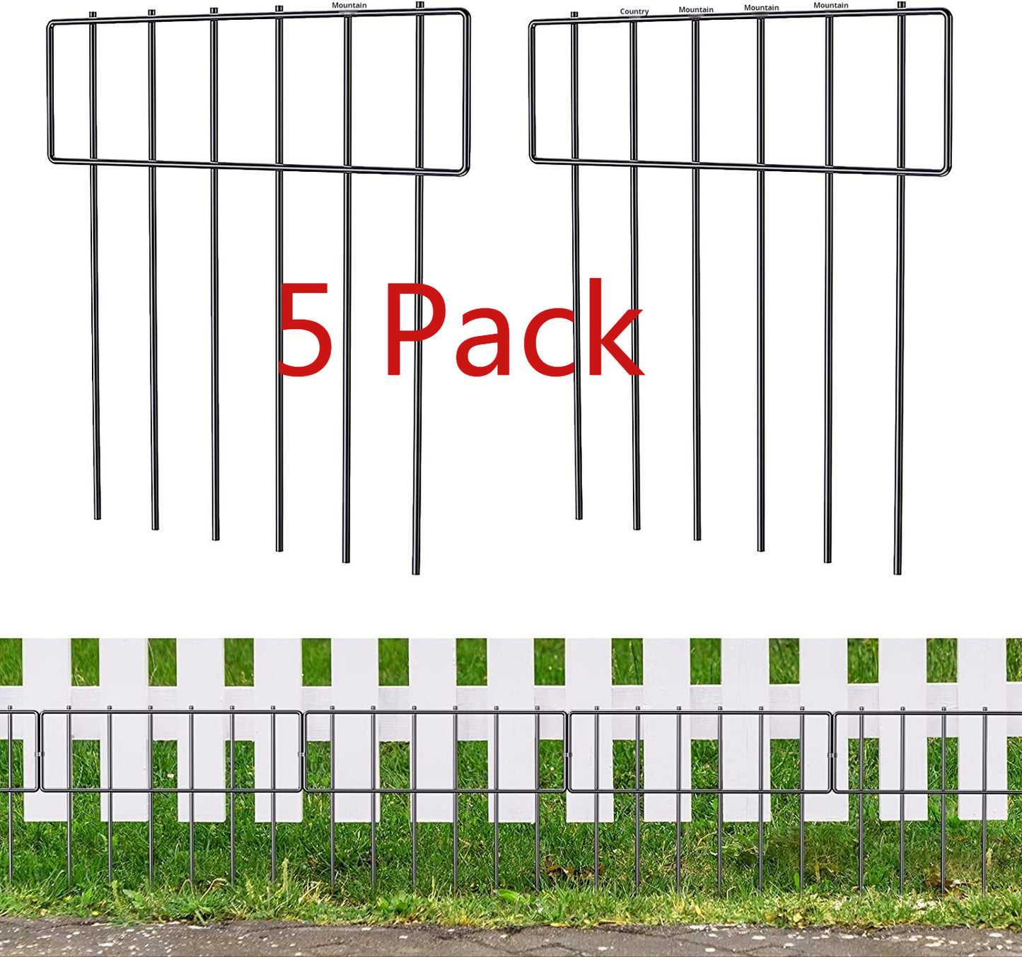 Metal Outdoor Garden Floor Anti-animal Fence