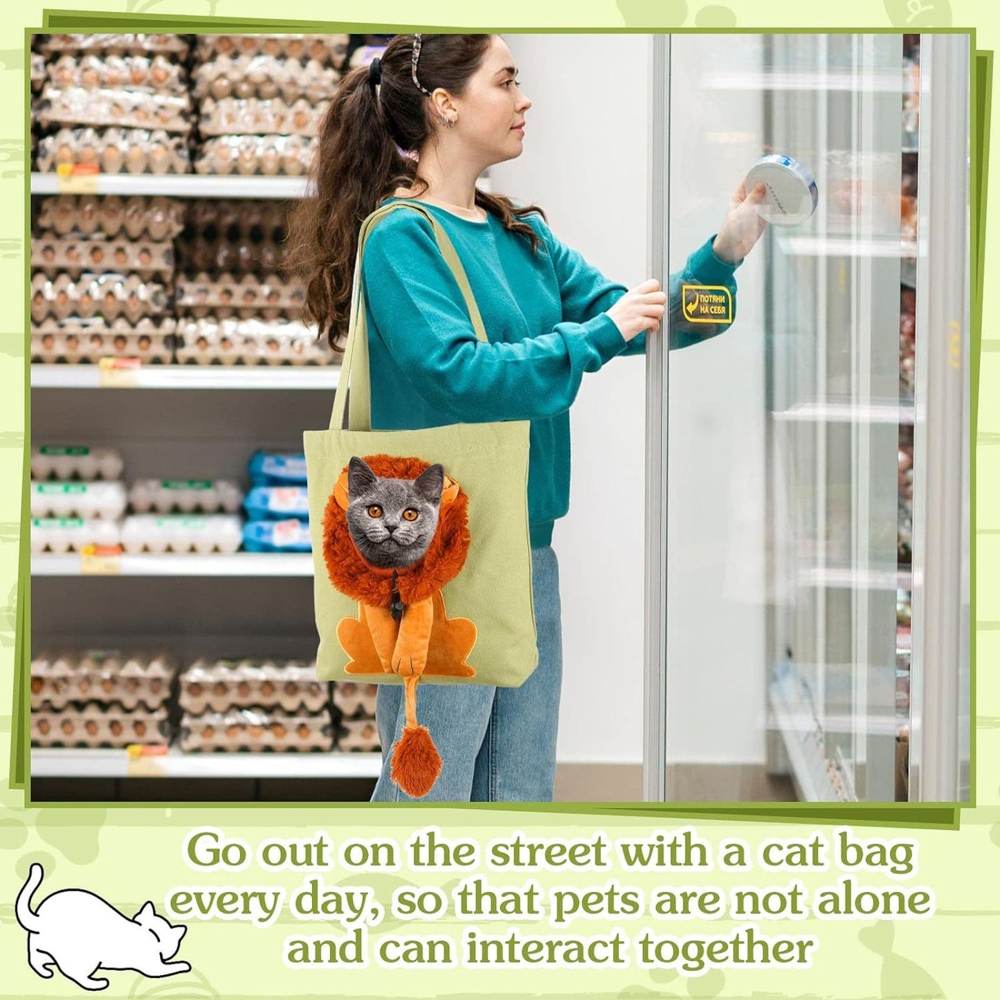 Convenient Pet Tote Bag For Small Cat Dog Owners On The Move