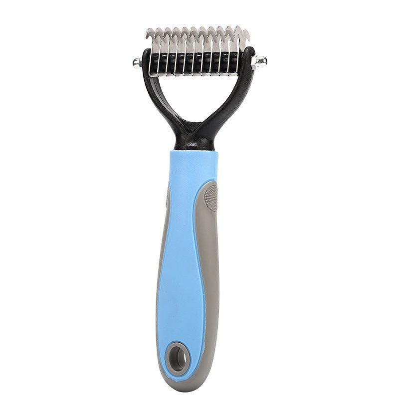 Stainless Steel Pet Grooming Brush for Hair Removal