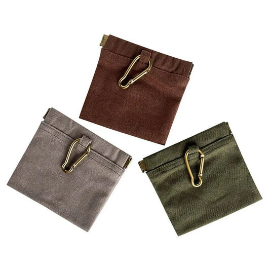 Portable Dog Training Snack Bag Oil Resistance Durable Dog Treat Pouch With Carabiner Food Dispenser Bag