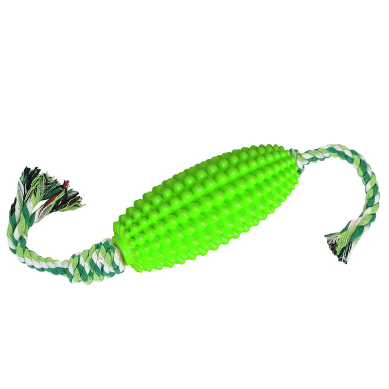 Dog Chew Toy with Toothbrush Design
