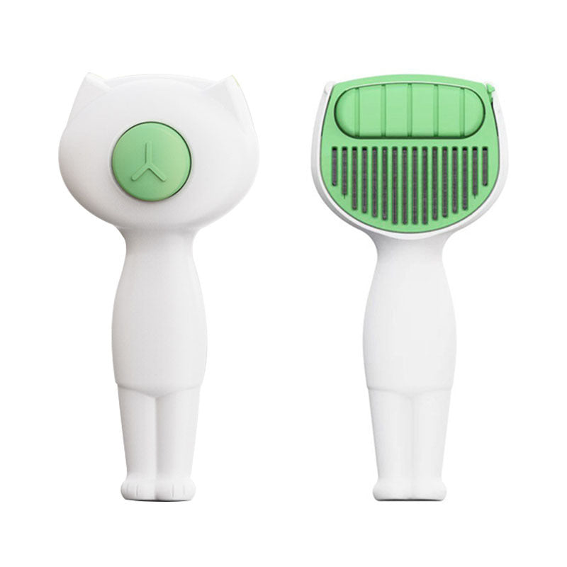 One Click Self Cleaning Pet Hair Brush