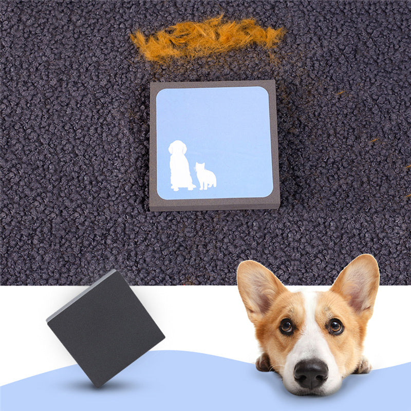 Pet Fur Clean Hair Removal Device Pet Sticky Hair Carpet Sofa Clothing Dusting Brush Bristles Device Anti-static Hair Removal