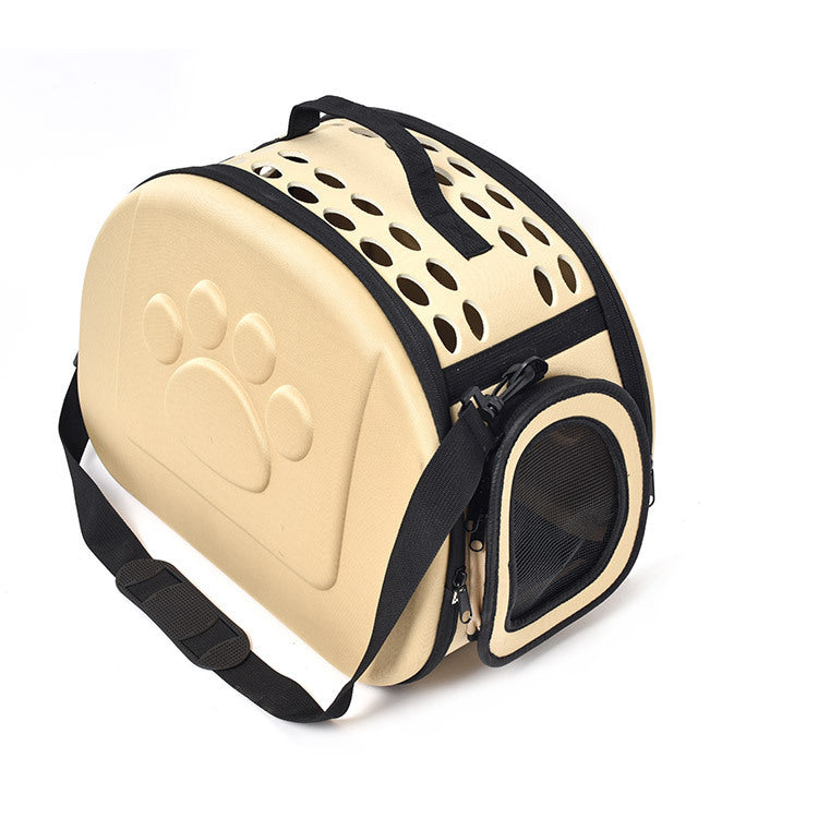 Foldable portable pet cage