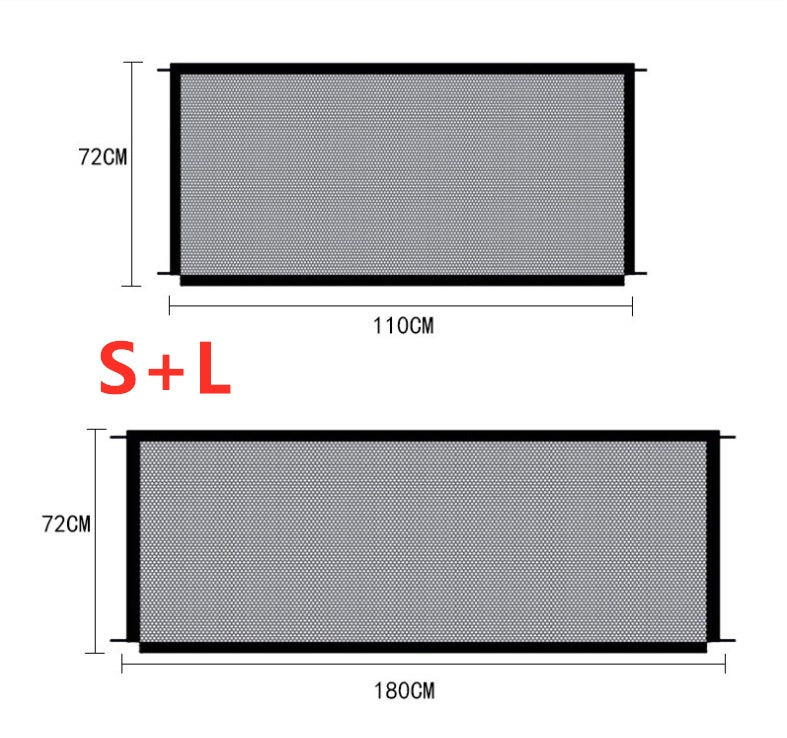 Foldable Nylon Pet Safety Gate