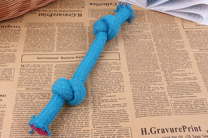 Pet cotton rope molar toy