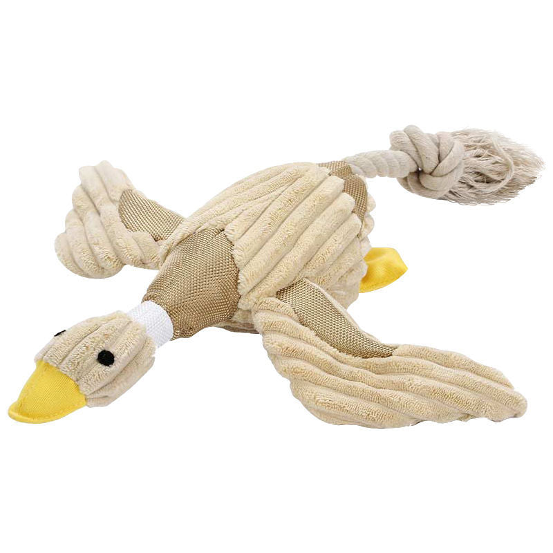 Plush duck pet dog sound toy