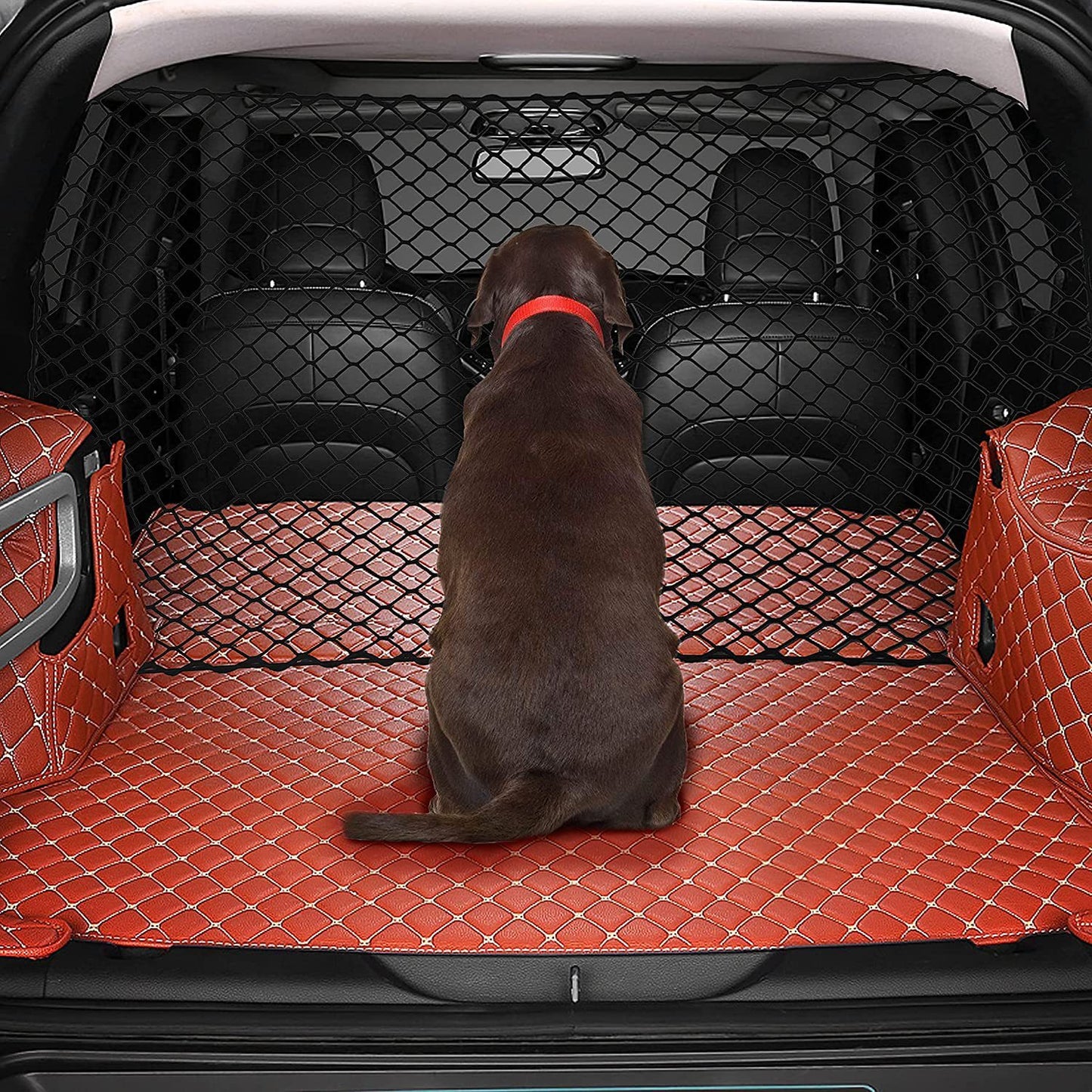 Dog Protective Net Car Isolation Fence Pet Obstacle Filter Trunk Isolation Blocking Net Hatchback