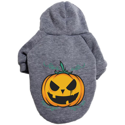 Halloween Pumpkin Dog Sweater