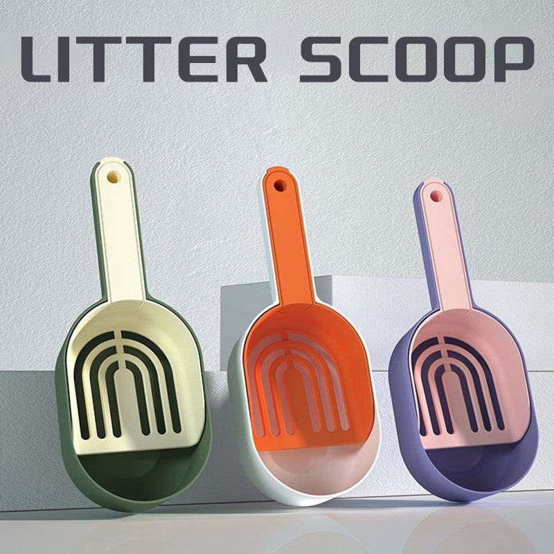 Cat Litter Scoop Self-cleaning Cat Litter Box Shovel Kitty Litter Scoop For Sandbox Kitty Litter Tray Shovel Poop Cats Supplies