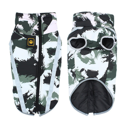 Casual Warm Pet Clothes for Dogs in Polyester and Cotton