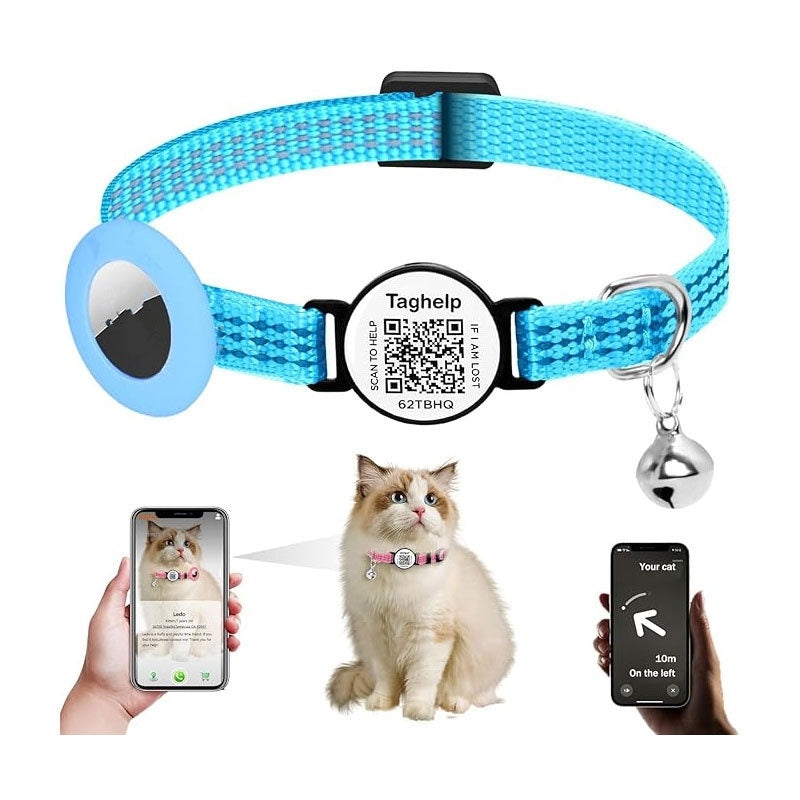 QR Code Collar Positioning Anti-lost Tracking Pet Collar