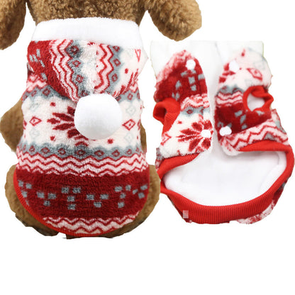 Soft Knitted Four-Leg Dog Pajamas for Cozy Comfort