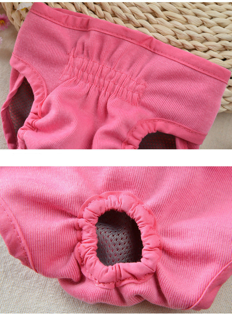 Fashion Simple Pet Velcro Menstrual Panties