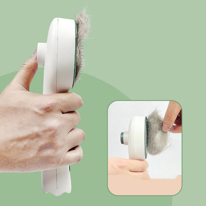 Self Cleaning Pet Comb Removes Loose Hair