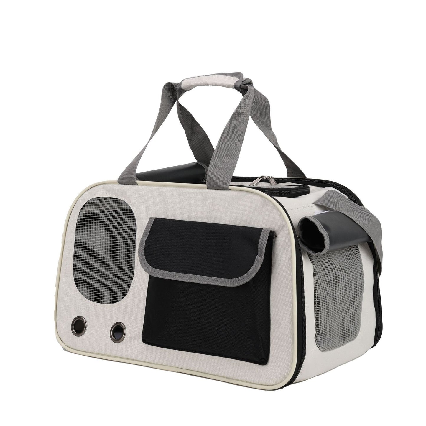 Cat Bag Portable Portable Crossbody Shoulder Pet Travel Breathable Large Capacity Cat Diaper Bag