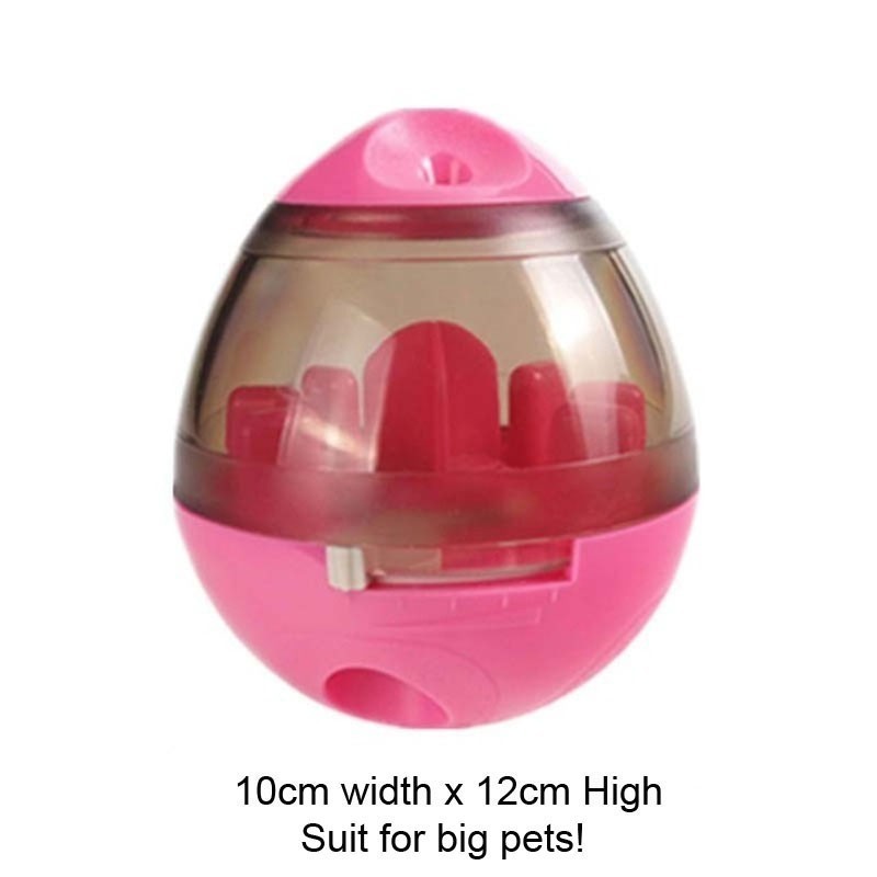 Interactive Cat IQ Treat Ball Toy Smarter Pet Toys Food Ball Food Dispenser For Cats Playing Training