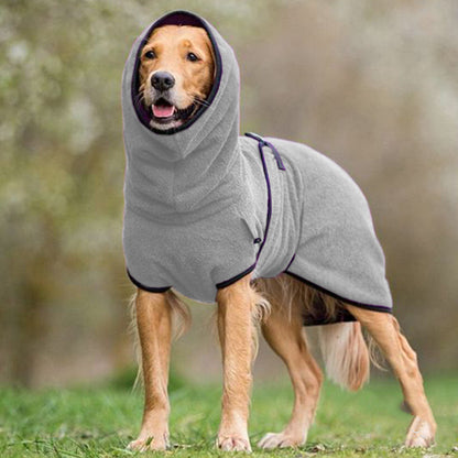 Polar Fleece Pet Sweater for Winter Warmth and Comfort