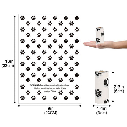 Biodegradable Dog Poop Bags with Dispenser