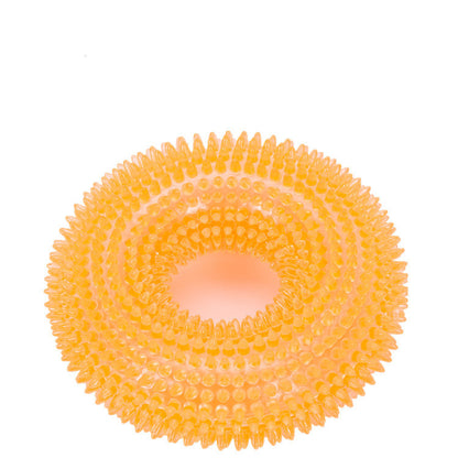 Pet Toy Bite-Resistant Sounding Spike Ring Ball – Durable and Fun for Pets