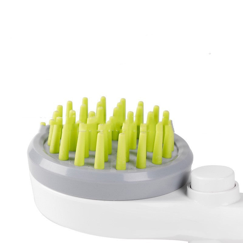 Pet Bath Brush with Massage and Shower Spray