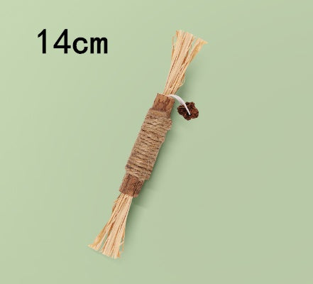 Wooden Polygonum Molar Stick Cat Toy Tooth Cleaning Kitten Bite-resistant Catnip Teasing Snacks