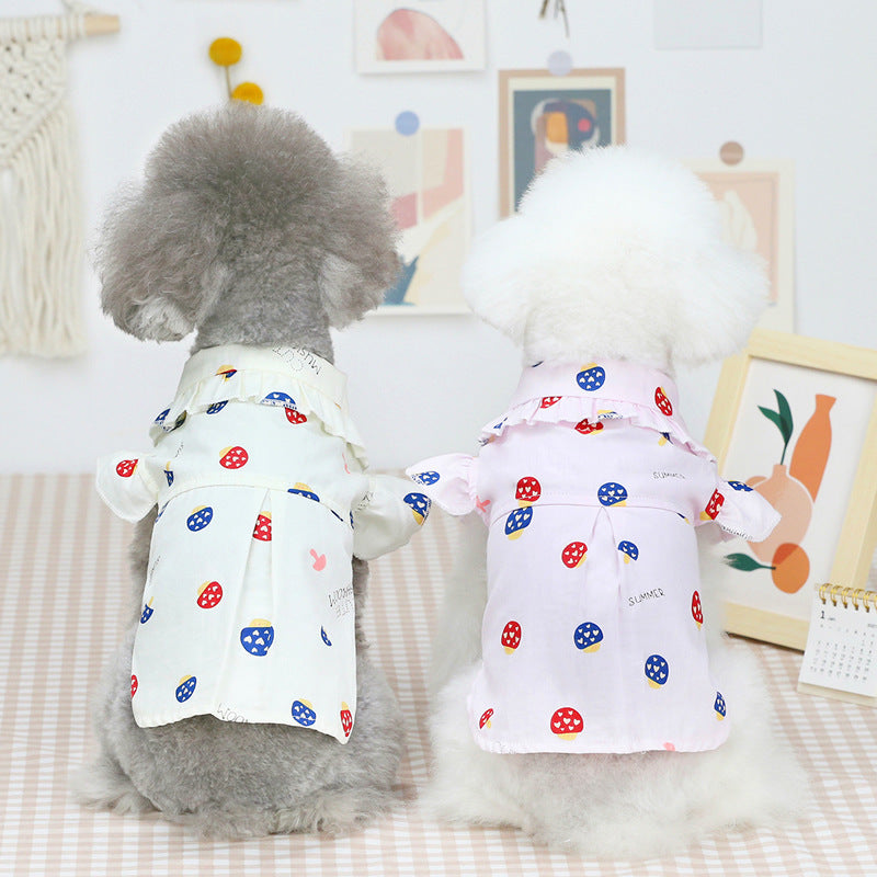 Pet Clothes Puppy Clothes Thin Pet Clothes