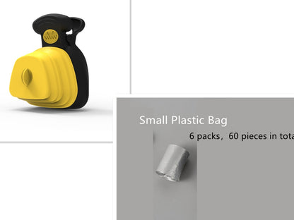 Foldable Dog Poop Bag Dispenser for Easy Waste Disposal