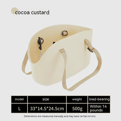Breathable Lightweight And Large Capacity Portable Pet Cat Dog Shoulder Bag