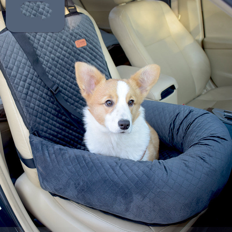 Travel Ready Removable Car Pet Seat Washable & Cozy