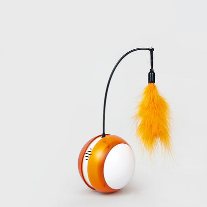 USB Free Cat Toy Ball – Rechargeable Interactive Play for Cats