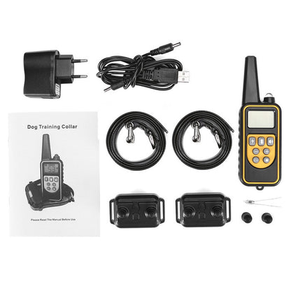 800m Electric Dog Training Collar with Anti-Barking Feature