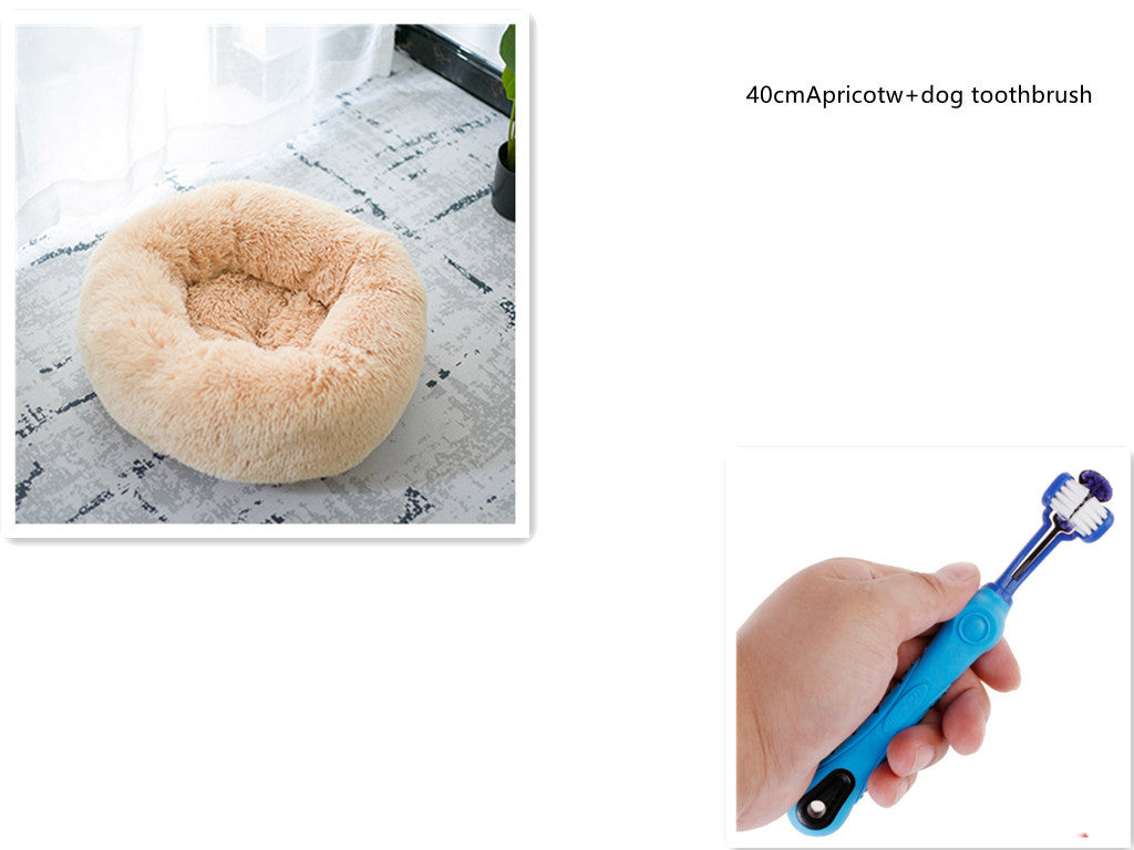 Plush Pet Toothbrush Chew Toy