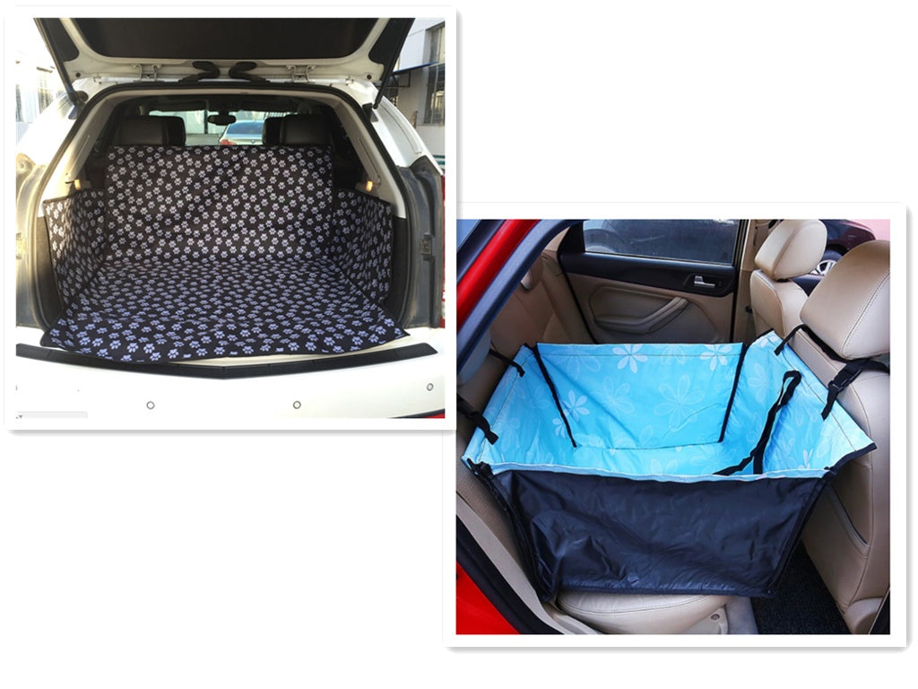 Waterproof Pet Car Seat & Travel Carrier Secure & Comfortable Booster