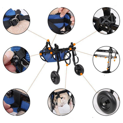 Pet Disabled Dog Wheelchair Scooter
