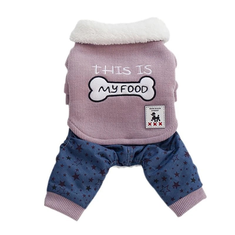 Bone clothes pet clothing