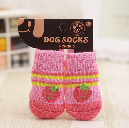 Non Slip Dog Socks Indoor Anti Skid Paw Protector