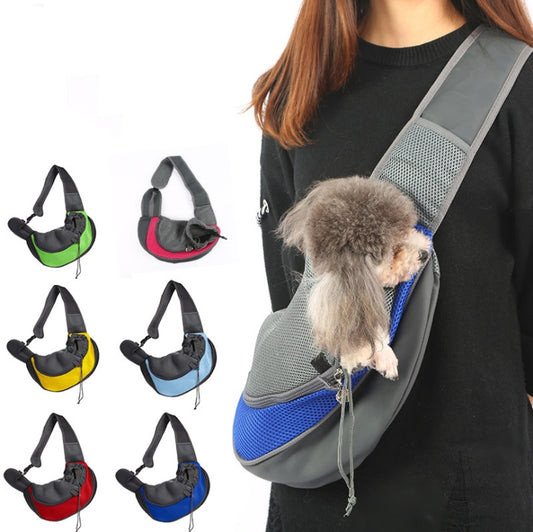 Pillow case breathable mesh pet backpack