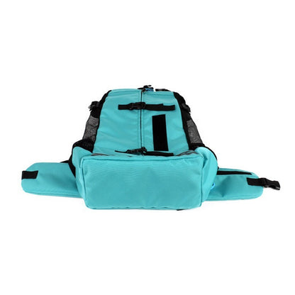 Expandable Pet Backpack Carrier Breathable Travel Bag