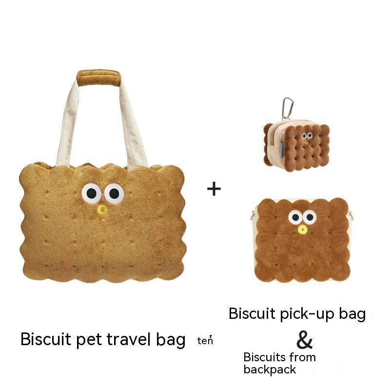 Sandwich Biscuit Bag Cat Winter Portable Outing Dogs And Cats Large Capacity Good-looking Anti-stress