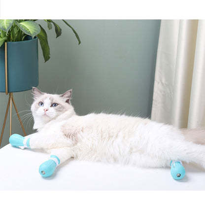 Anti Scratch Cat Foot Covers for Grooming