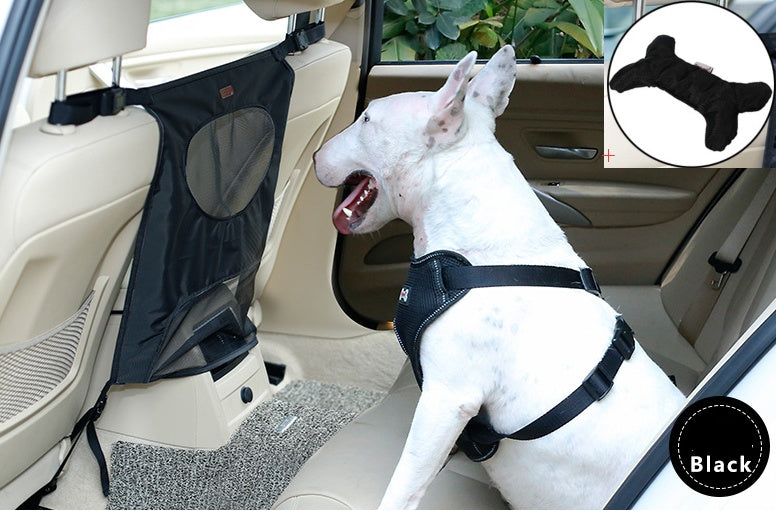 Pet car fence car rear seat screen anti-dog harassment explosion safety barrier