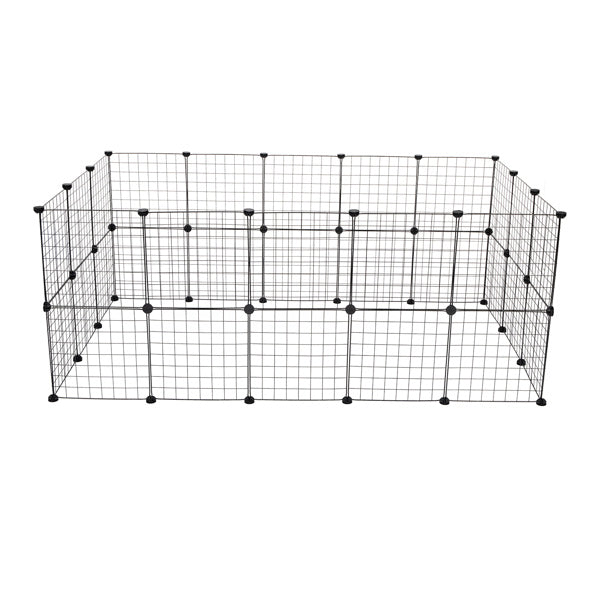 32 Pieces Of 2-layer Wire Mesh Fence