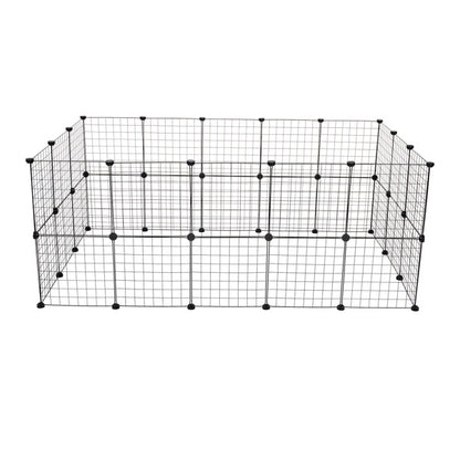 32 Pieces Of 2-layer Wire Mesh Fence