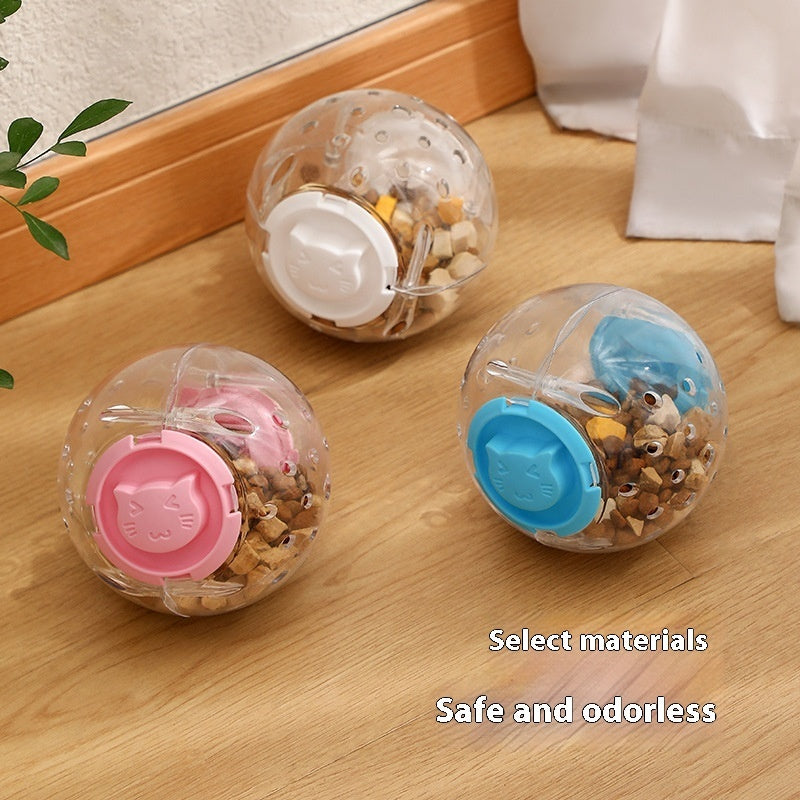 Furry Trio Pet Tumbler Food Leakage Toy