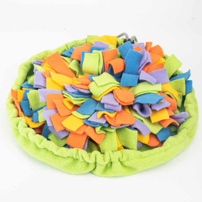 Pet Snuffle Mat For Dogs, Interactive Feed Game For Boredom, Encourages Natural Foraging Skills For Cats Dogs Bowl Travel Use, Dog Treat Dispenser Indoor Outdoor Stress Relief