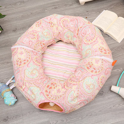 The New Pet Cat Tunnel Sleeping Nest Can Accommodate Folding Cat Channel Intellectual Cat Toy